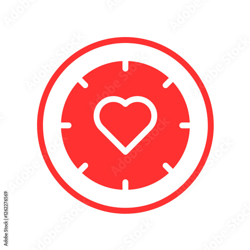 Illustrations of clock icons featuring a transparent background.