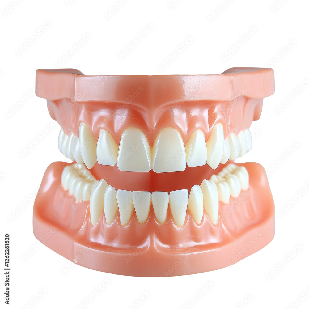 Obraz premium Model of Human Teeth for Dental Education and Oral Health Training