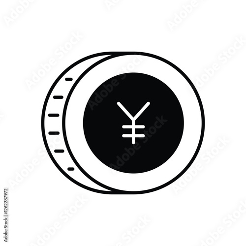 Yen Sign vector icon