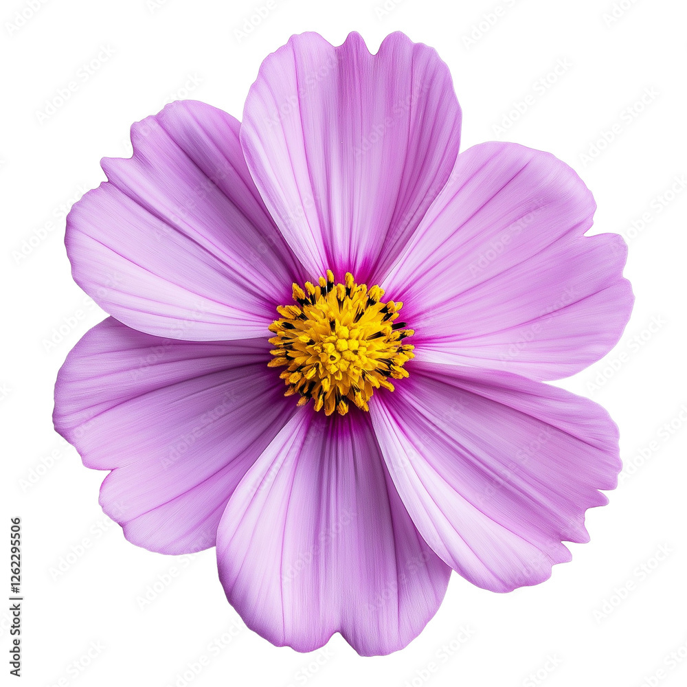 cosmos flower isolated on transparent white background, clipping path cosmos flower isolated on transparent white background, clipping path