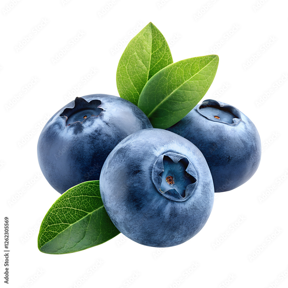 Close-up of fresh, ripe blueberries with vibrant green leaves on a black background, showcasing natural detail. Close-up of fresh, ripe blueberries with vibrant green leaves on a black background, showcasing natural detail.