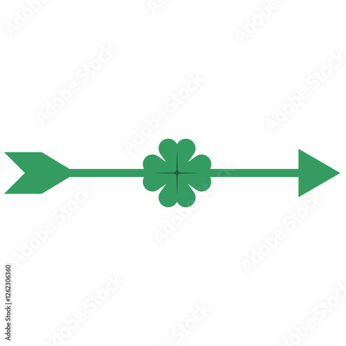 St. Patricks Day Arrow