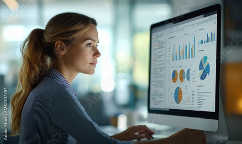 Executive Implementing Cloud-Based ERP System for Business Management Efficiency Through a Smart Interactive Interface, Generative AI