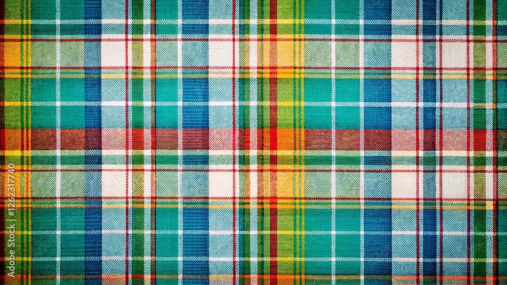 Obraz premium Healthcare Plaid Pattern Background: Subtle Texture for Medical Designs