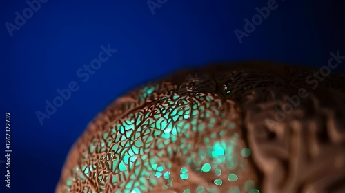 Brain Visualization in Video Clip