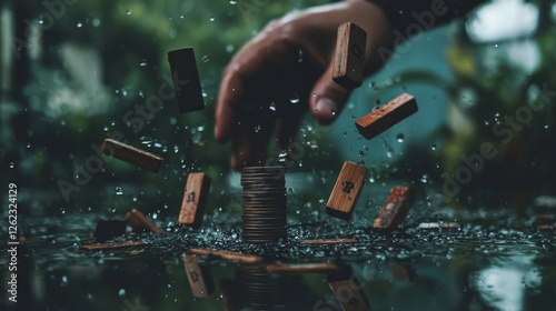The concept of economic collapse is marked by unaddressed financial and banking issues that eventually lead to a full-blown recession. Driven by financial crises, bad debts, and the swings in