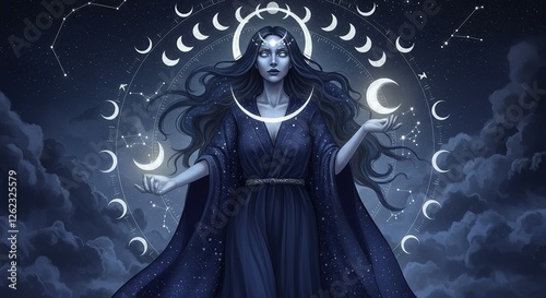 Goddess of Moon - Hekate Deipnon