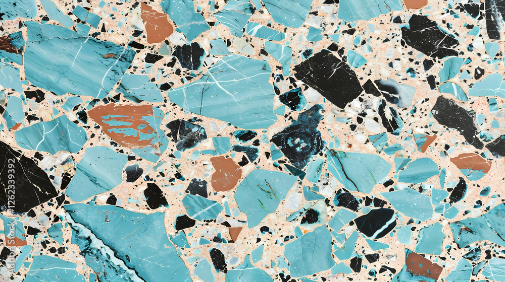 Fototapeta premium Terrazzo Texture Background Image