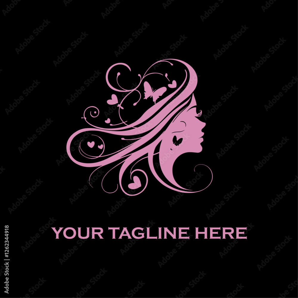 Buteary Fashion Logo Design Vector Buteary Fashion Logo Design Vector