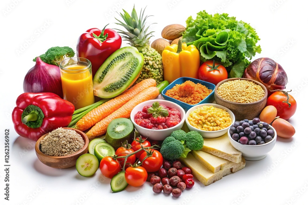 Eye-Catching Visual Guide to Low Glycemic Foods for Diabetes Management