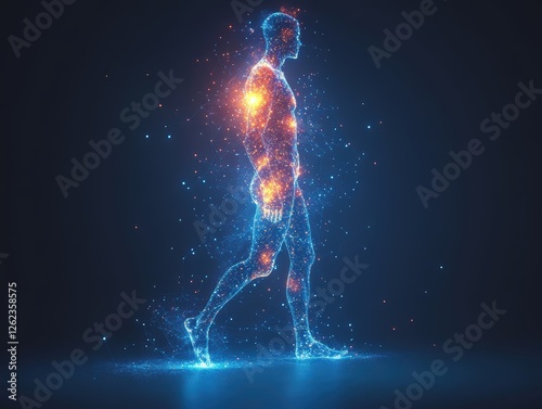 Guided Body Scan Visualization in Sparkling Pixels