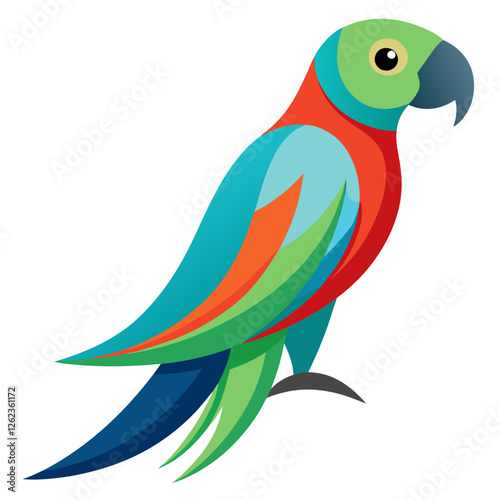 parrot on a branch