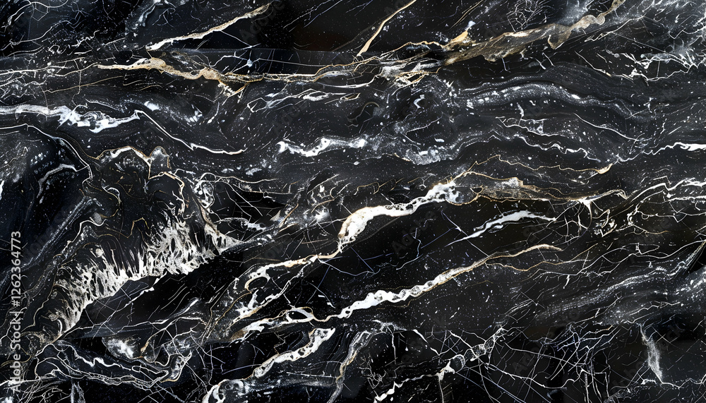 Black and White Marble Texture Abstract Background Illustration Black and White Marble Texture Abstract Background Illustration