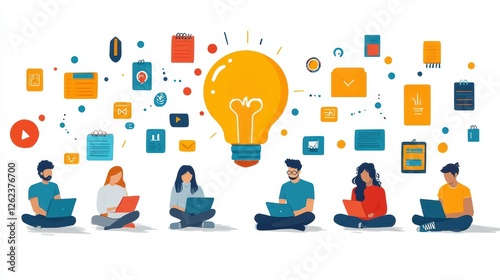 Online Platform for Student Collaboration and Sharing Ideas