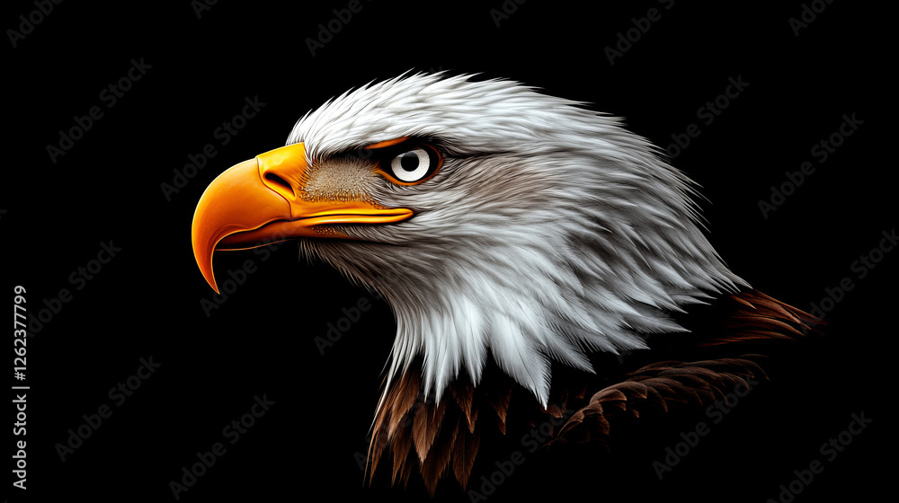 Eagle symbol isolated on white for tattoo design - also as emblem or logo template. Jpeg version is also available Eagle symbol isolated on white for tattoo design - also as emblem or logo template. Jpeg version is also available