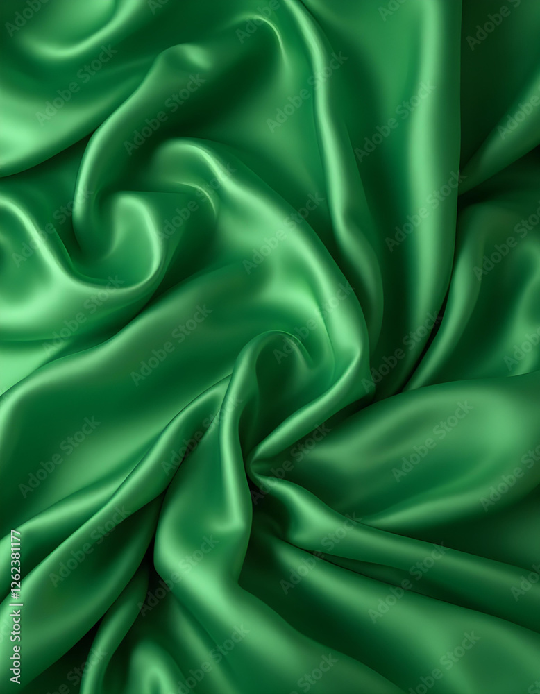 Fototapeta premium green silk background