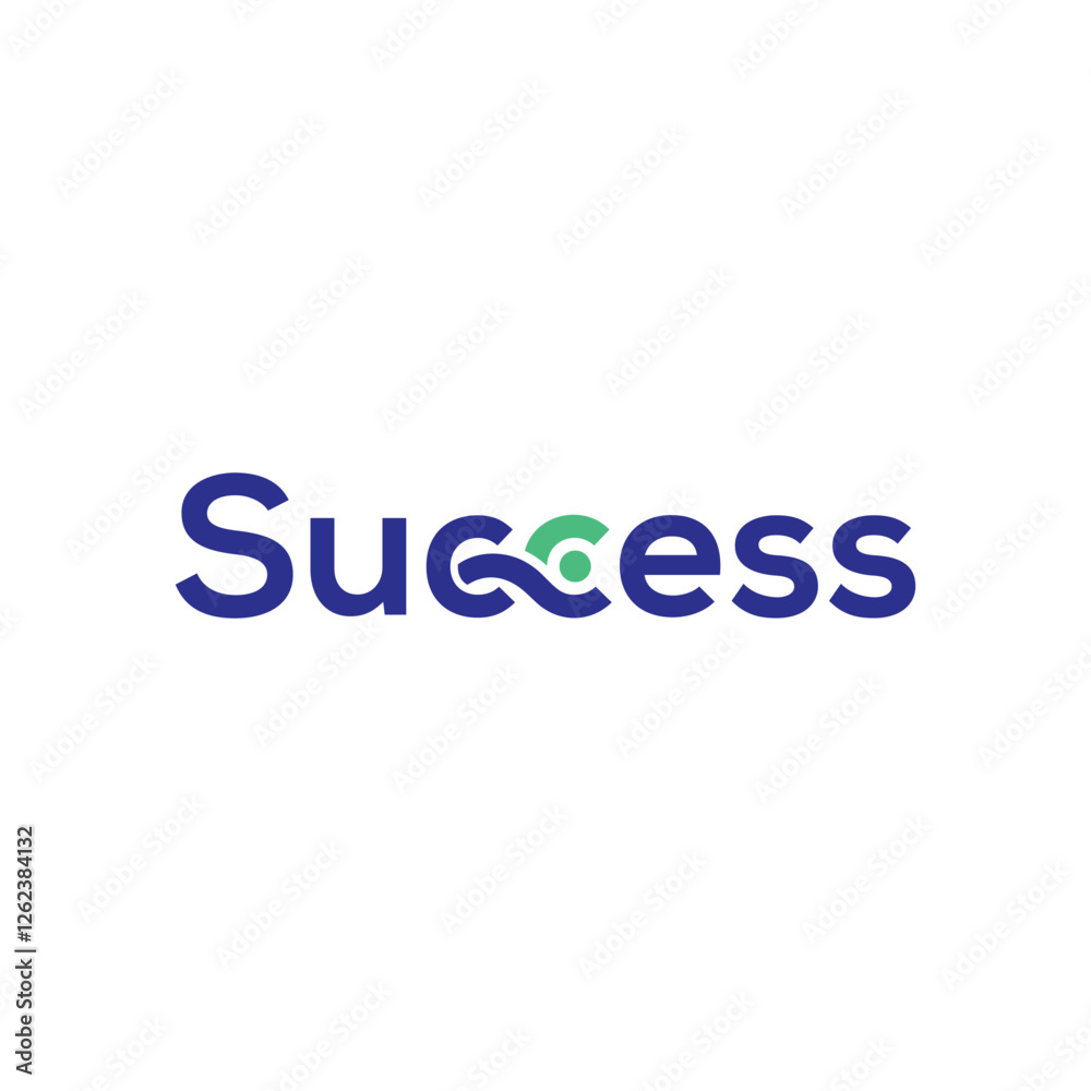 letter success wordmark, typography logo design letter success wordmark, typography logo design