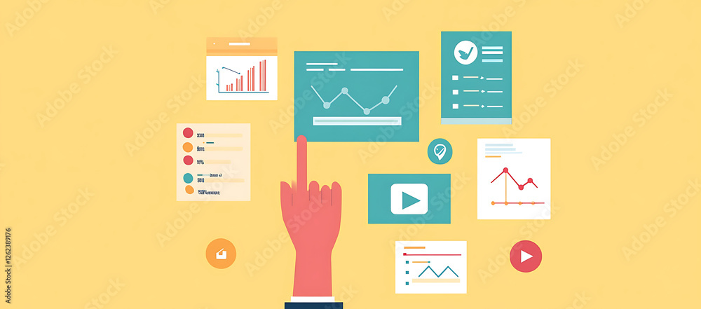 flat infographic elements vector flat infographic elements vector