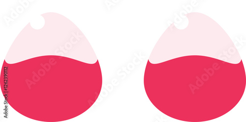 a creamy strawberry symbol