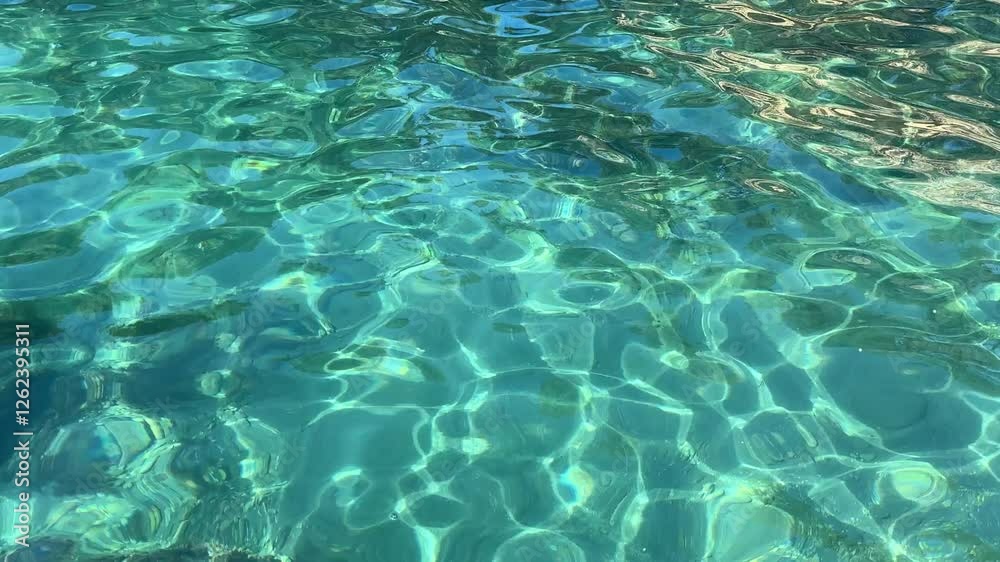 Sea waves blue turquoise water. Sea waves blue turquoise water.