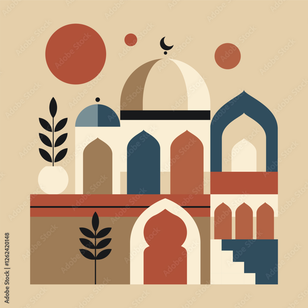 Abstract Ramadan Kareem Geometric Art Abstract Ramadan Kareem Geometric Art