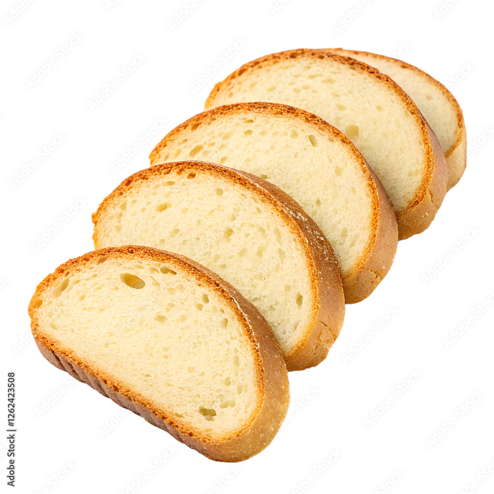 slices of bread side view on white background.png slices of bread side view on white background.png