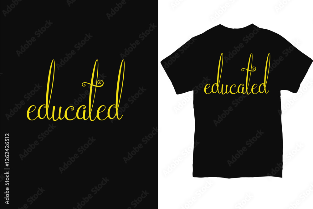 awesome print, text and custom graphics t-shirt design for you