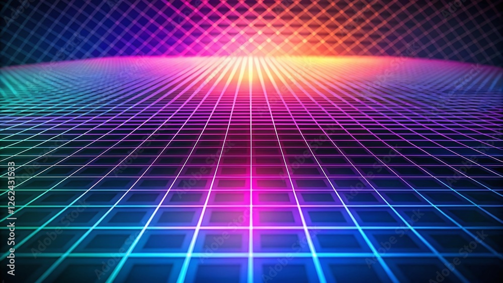 Subtle Grid Background: Light Contrasting Texture with Bokeh Effect Subtle Grid Background: Light Contrasting Texture with Bokeh Effect