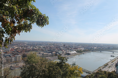 Photography Historic cityscape of Budapest with the Danube River