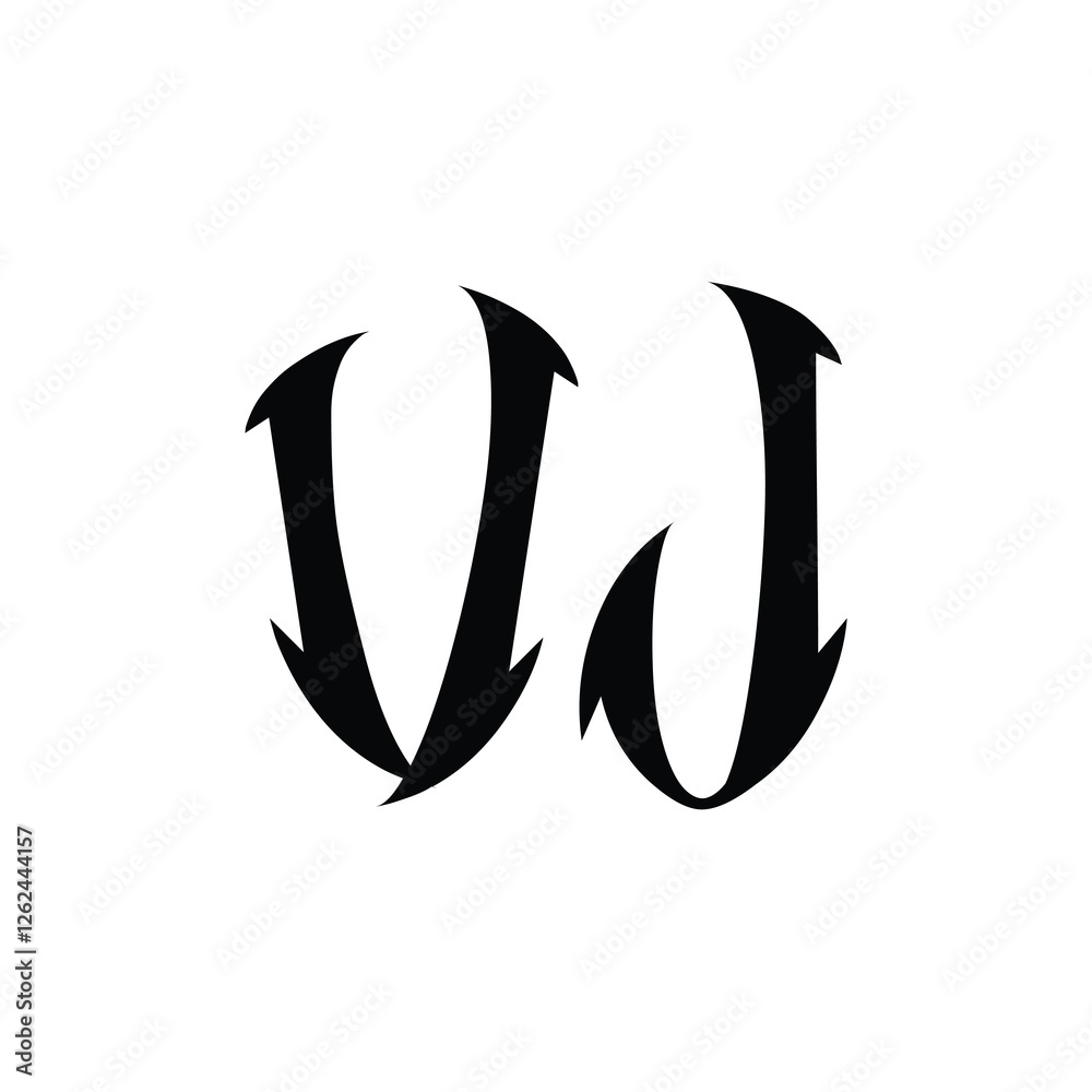 VJ monogram logo design letter text name symbol monochrome logotype alphabet character simple logo VJ monogram logo design letter text name symbol monochrome logotype alphabet character simple logo