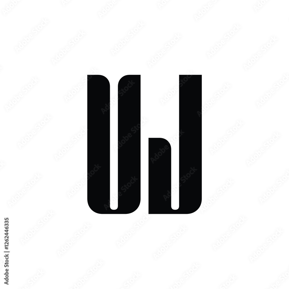 VJ monogram logo design letter text name symbol monochrome logotype alphabet character simple logo VJ monogram logo design letter text name symbol monochrome logotype alphabet character simple logo
