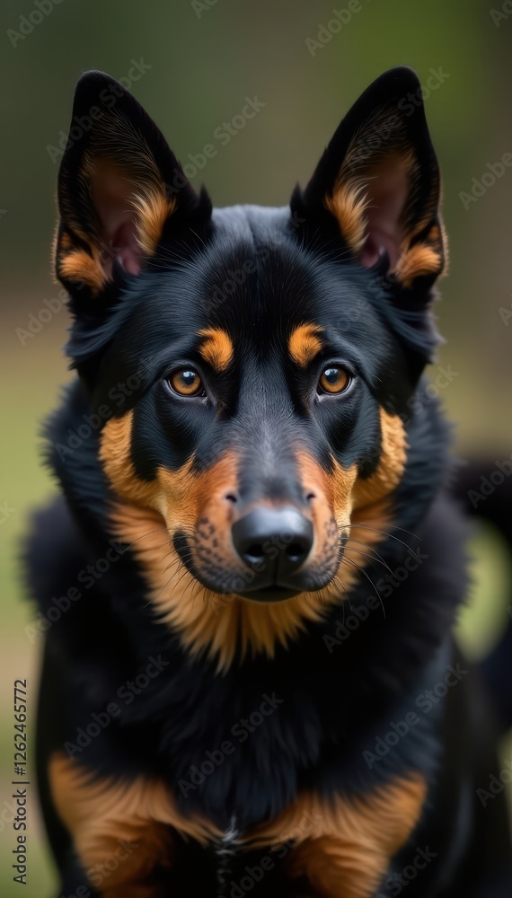 Close-up of glossy black and brown fur, short hairs , detail, fur Close-up of glossy black and brown fur, short hairs , detail, fur