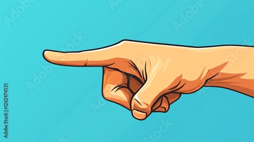 Man Holding Sign Mark Icon Flat Vector