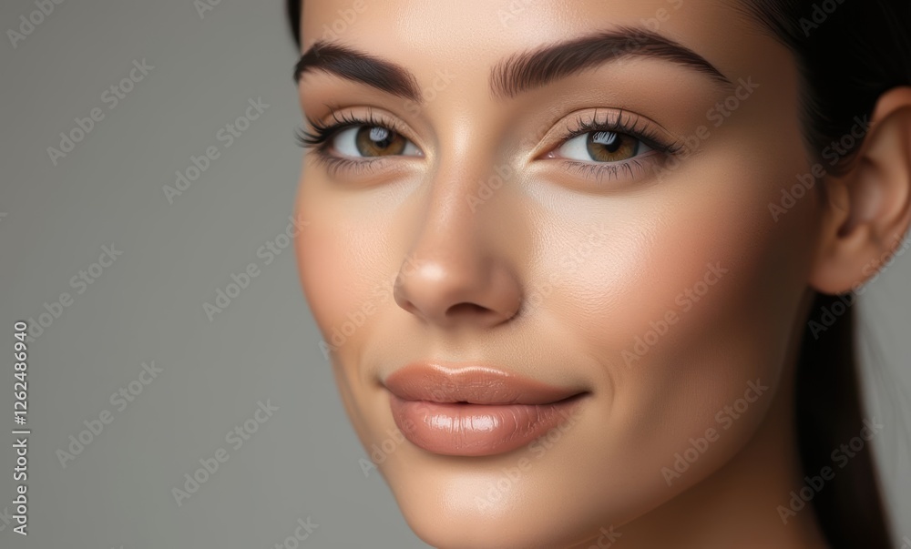 Portrait of a beautiful young woman Portrait of a beautiful young woman