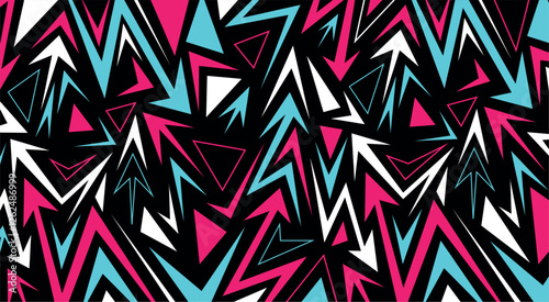pattern, geometrico, frecce, dinamico,  grafica astratta, caotico