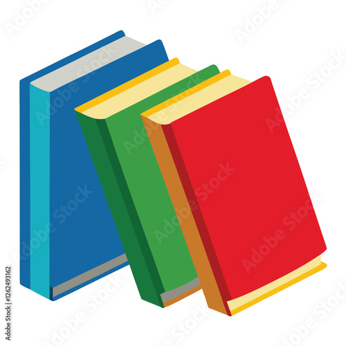Illustration of Four Color Books