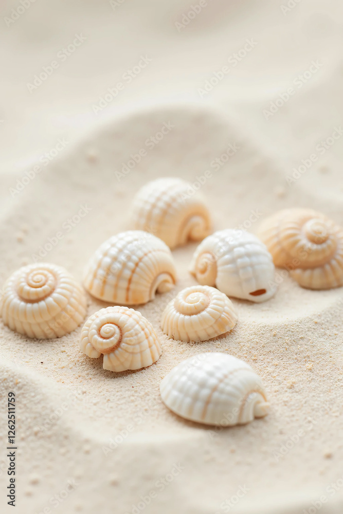 Summer beach with strafish and shells on Fine Sand – Soft Natural Lighting Highlights Its Curves and Texture, Creating a Peaceful, Beach-Inspired Aesthetic Perfect for Travel and Ocean- Summer beach with strafish and shells on Fine Sand – Soft Natural Lighting Highlights Its Curves and Texture, Creating a Peaceful, Beach-Inspired Aesthetic Perfect for Travel and Ocean-