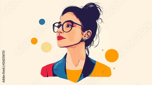 Professional Woman Determined for Growth and Success
