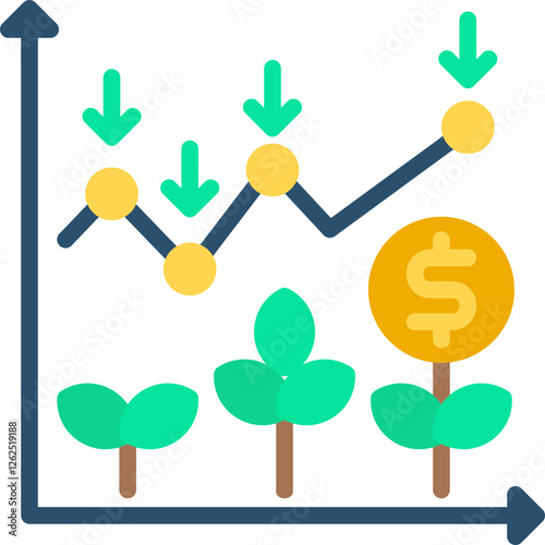 Dollar Cost Average icon
