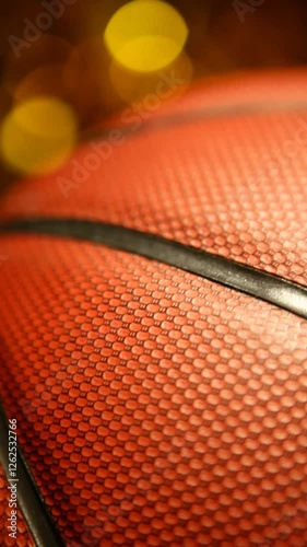 footage of basketball gold bokeh