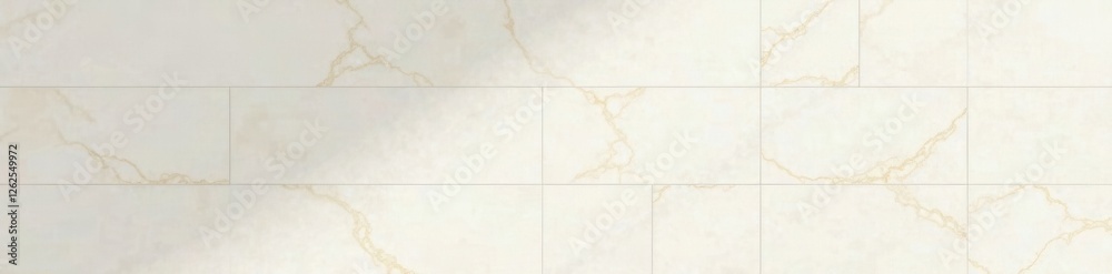 Fototapeta premium Large format, off-white stone tiles, subtle veining, veined, building, simple