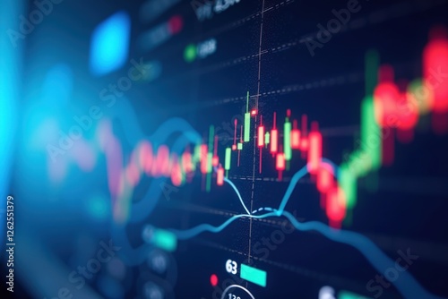 Visual Representation of Stock Market Trends: Analyzing Financial Data Through Graphs and Charts in Real-Time Trading Environments