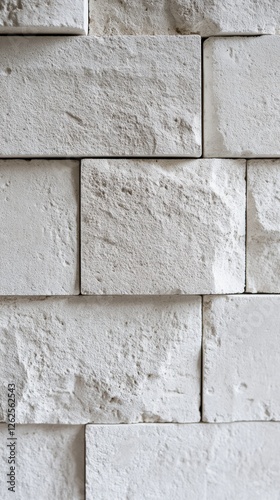 Elegant White Stone Wall Texture Design