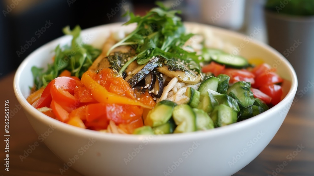 Vibrant Vegetable Bowl - A Healthy and Delicious Meal Vibrant Vegetable Bowl - A Healthy and Delicious Meal