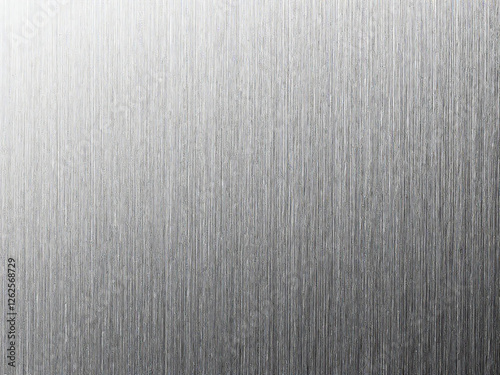 Edelstahloberfläche mit feiner gebürsteter Textur
