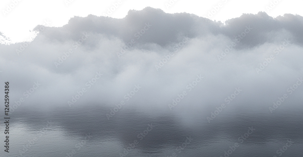 fog on a white background fog on a white background