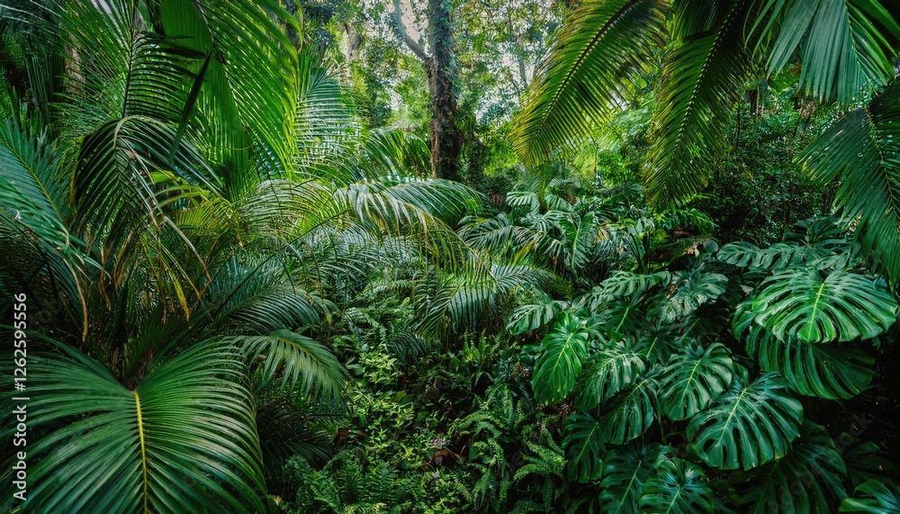 Fototapeta premium Deep tropical jungles