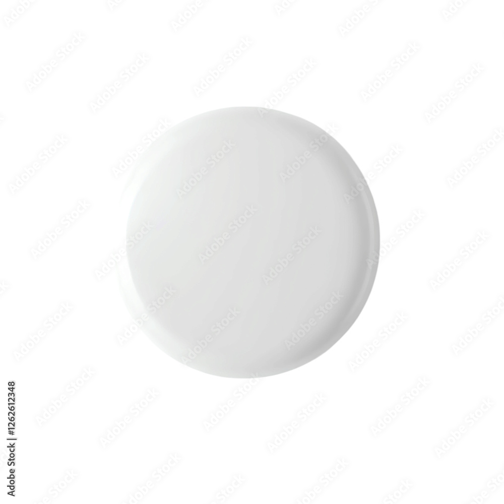 minimalist white circular button, high quality png isolated on transparent background minimalist white circular button, high quality png isolated on transparent background
