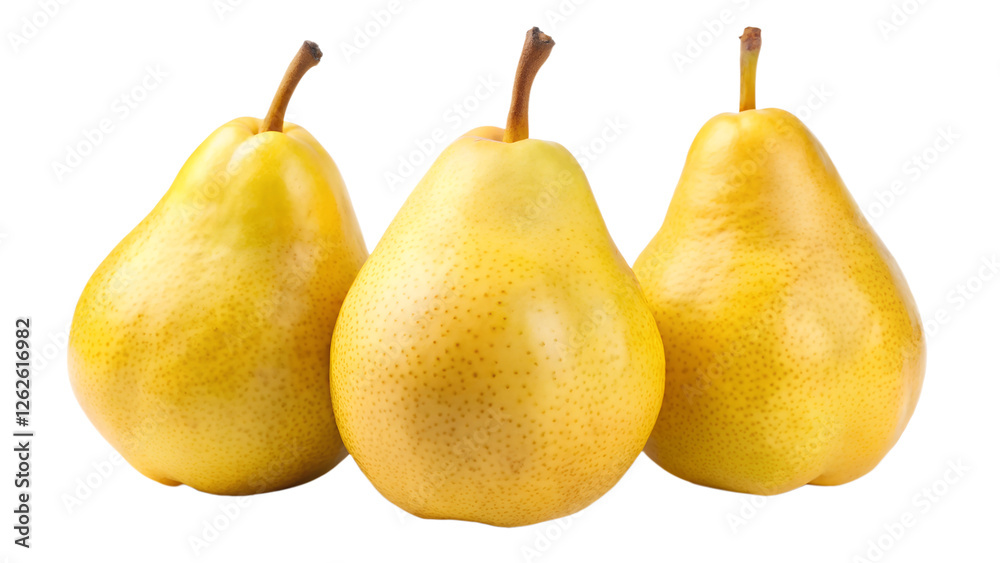 pear three yellow pears isolated on transparent background png pear three yellow pears isolated on transparent background png