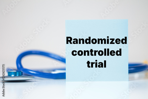 Randomized controlled trial text title meaning of medical term background photo